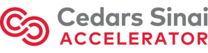 Logo reads Cedars Sinai Accelerator