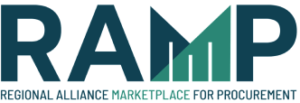 Logo reads RAMP "Regional Alliance Marketplace for Procurement"
